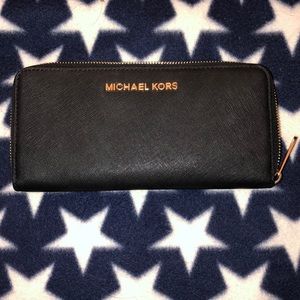 Michael Kors Black Leather wallet